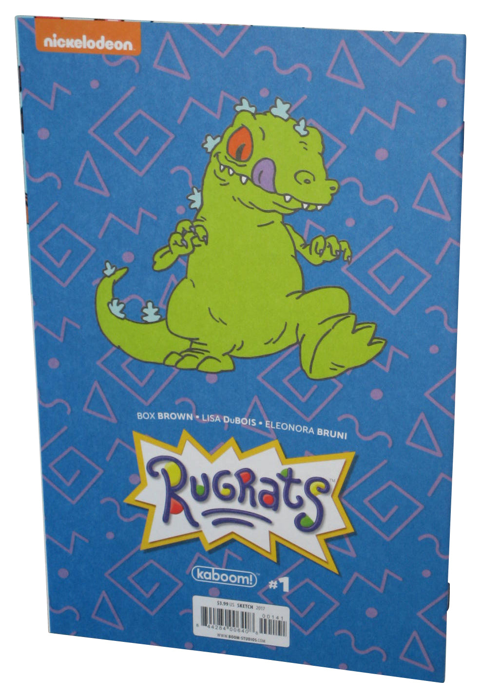 Rugrats Get-A-Sketch 2017 Convention Kaboom Exclusive Blank Comic Book #1