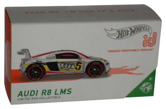 Hot Wheels id (2018) Mattel Audi R8 LMS Silver Toy Car Vehicle