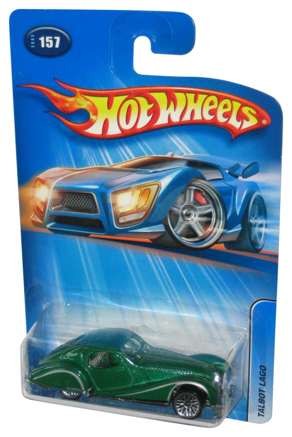 Hot Wheels Talbot Lago (2005) Green Die-Cast Car Toy #157