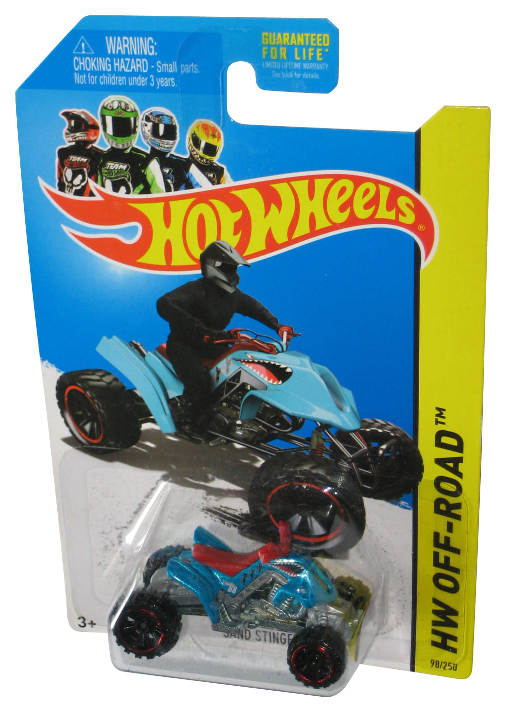 Hot Wheels HW Off-Road (2013) Blue & Red Sand Stinger Toy 98/250