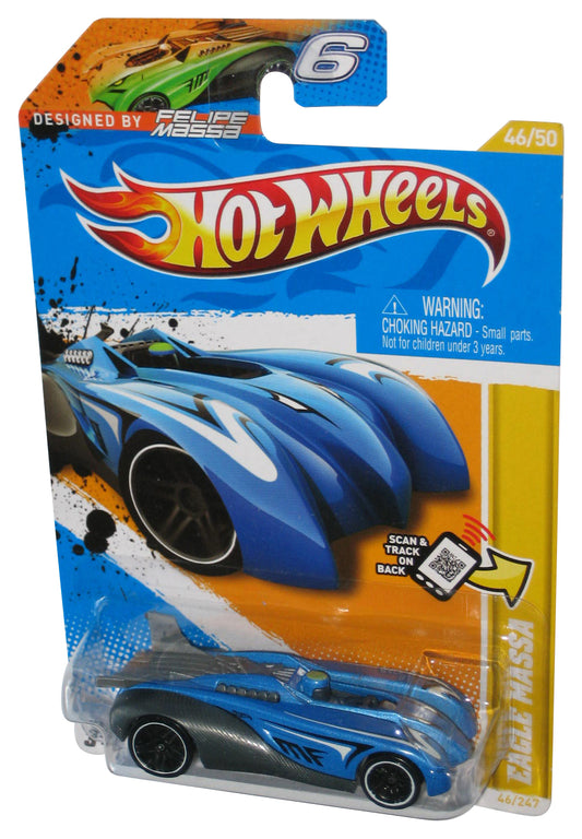 Hot Wheels 2012 New Models 46/50 Blue Eagle Massa Toy Car 46/247