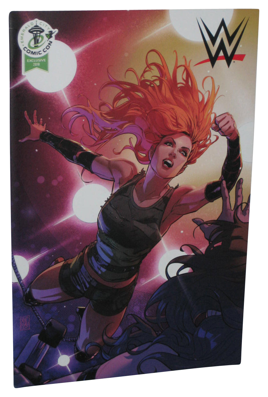 WWE Wrestling Becky Lynch Xermanico Emerald City Comic Con Book #14 - (2018 Boom Variant Cover) 