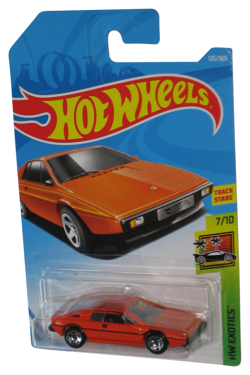 Hot Wheels HW Exotics 7/10 (2017) Orange Lotus Esprit S1 Toy Car 126/365