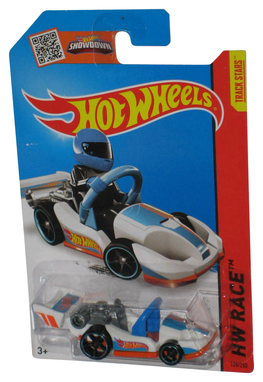 Hot Wheels HW Race (2013) Blue Let's Go Toy Car 126/250