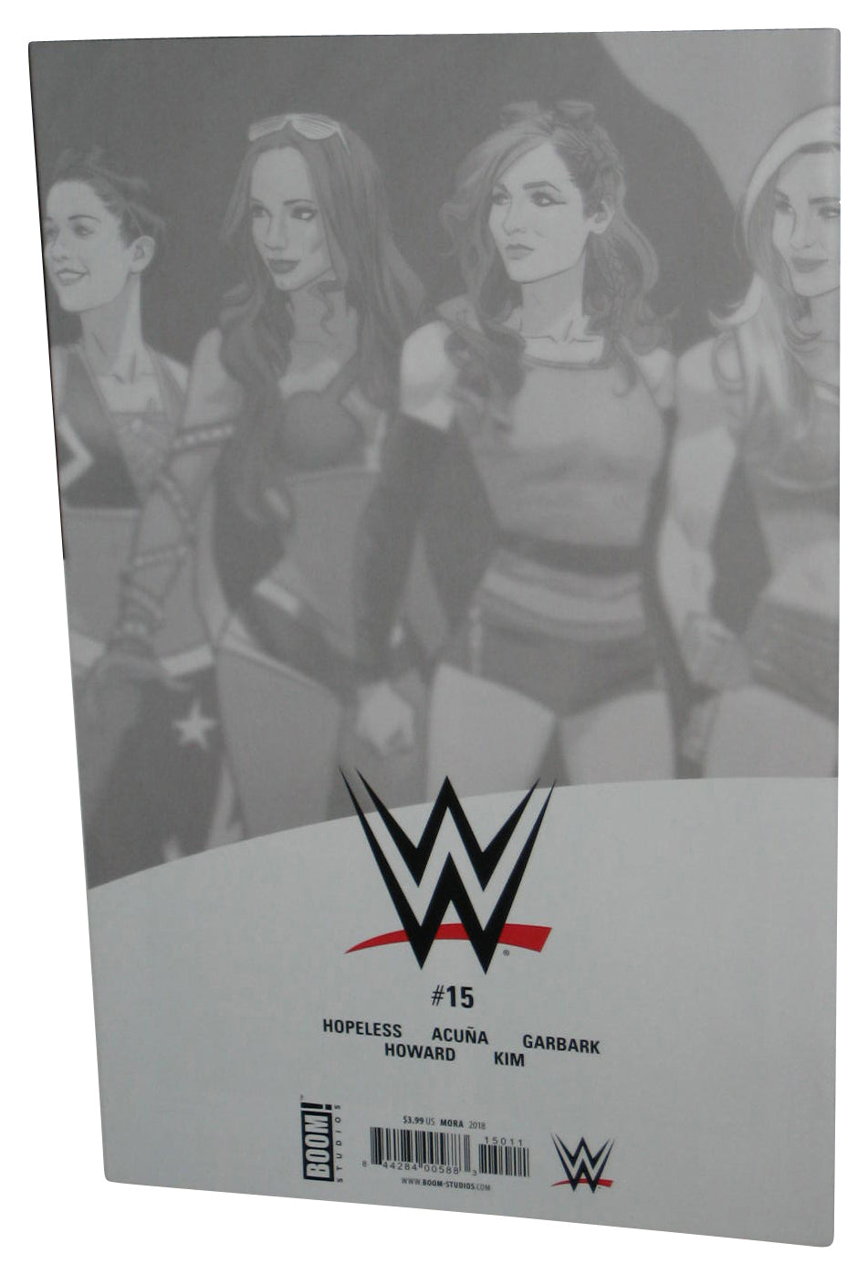WWE Wrestling (2018) Boom Comic Book #15 - (Bayley Becky Sasha Charlotte Cover)
