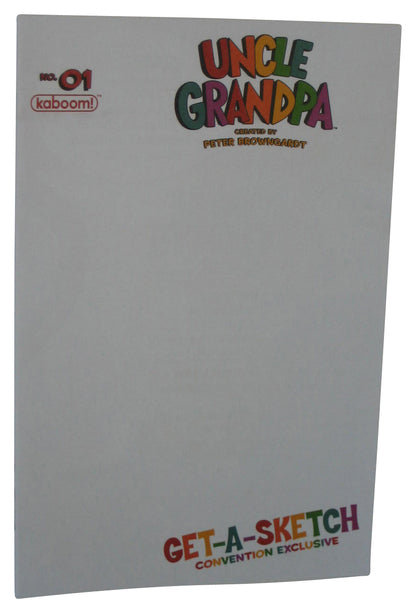 Uncle Grandpa Kaboom Get-A-Sketch Convention Exclusive Blank Comic Book #01