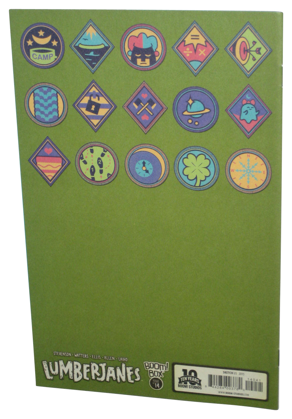 Lumberjanes Boom! Box Get-A-Sketch Convention Exclusive Blank Comic Book #14