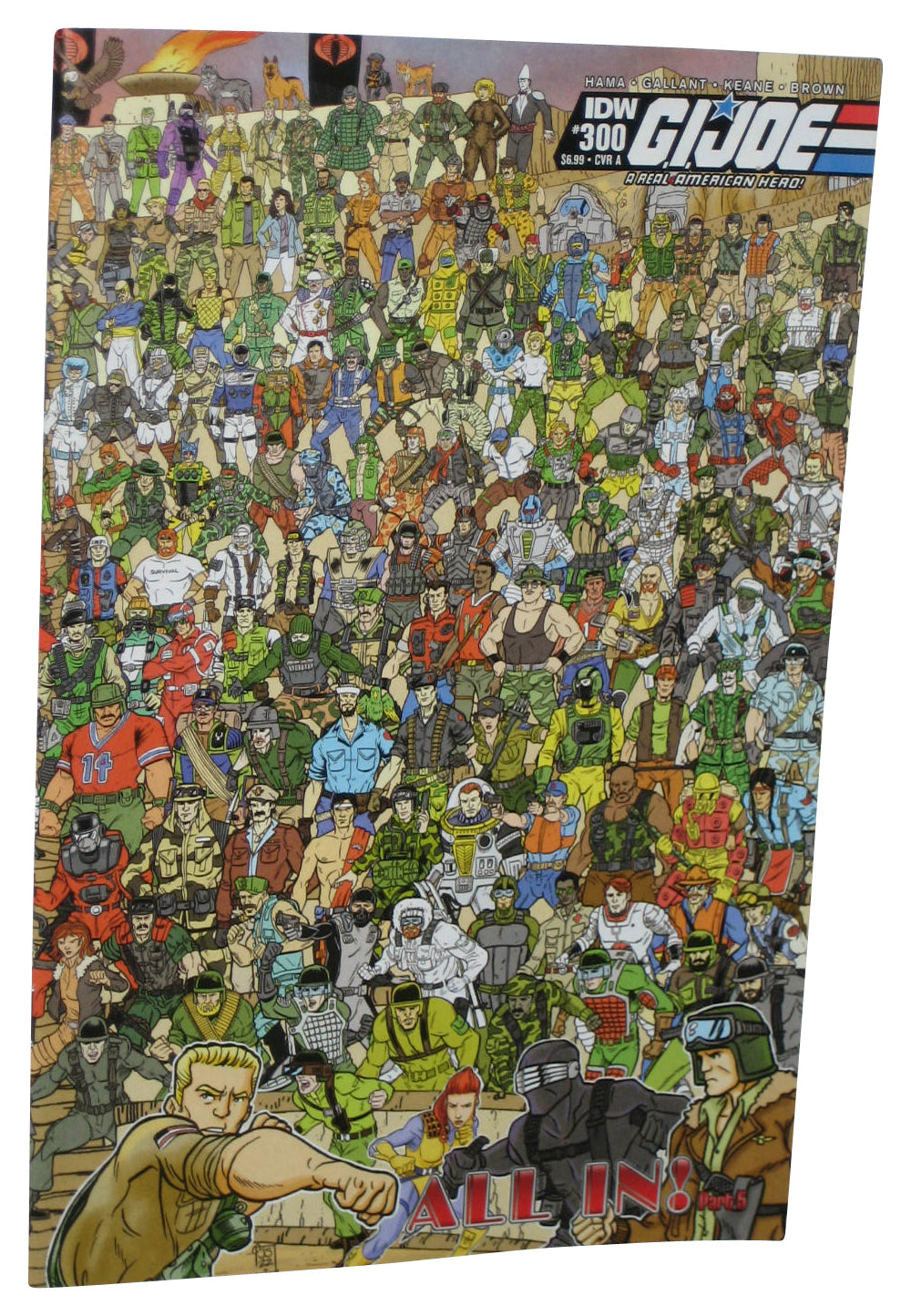 GI Joe A Real American Hero (2022) IDW Last Issue Comic Book #300