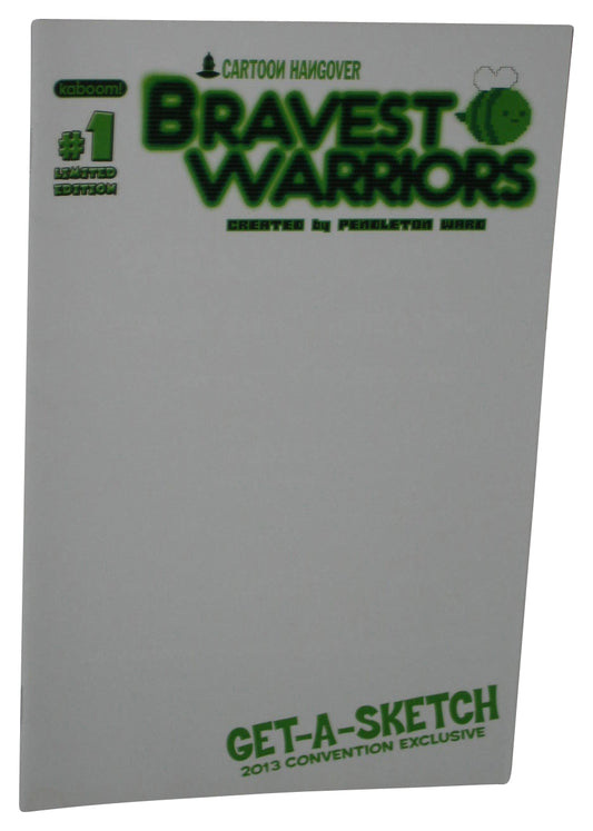 Bravest Warriors Kaboom Get-A-Sketch (2013) Convention Exclusive Blank Comic Book #01 - (Green Logo)