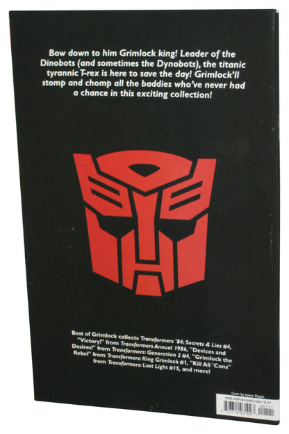 Transformers Best of Grimlock (2022) IDW One Shot Comic Book