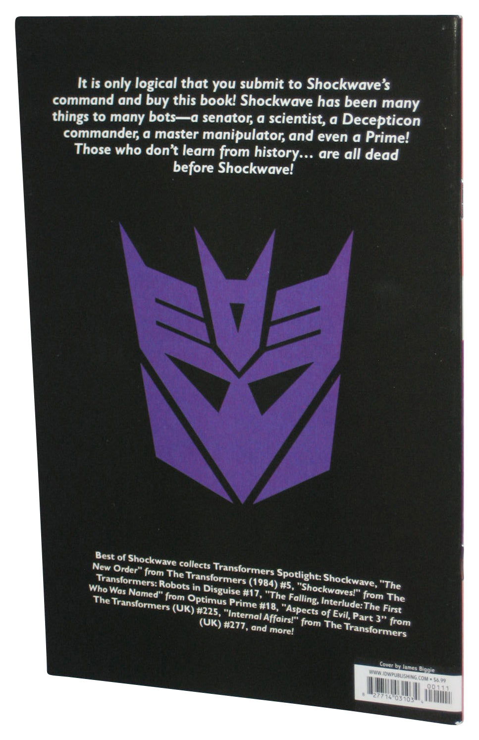 Transformers Best of Shockwave (2022) IDW One Shot Comic Book