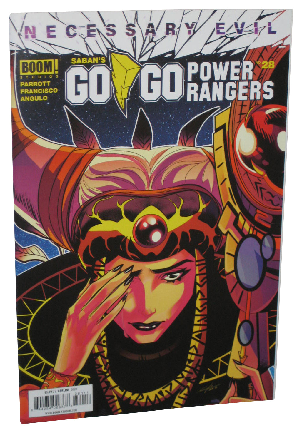 Saban's Go Go Power Rangers Necessary Evil (2019) Boom! Comic Book #28 - (Rita Cover)