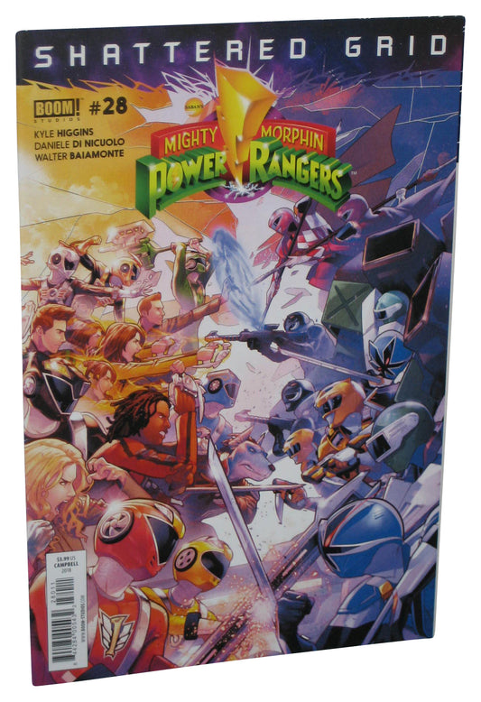 Mighty Morphin Power Rangers Shatterd Grid (2018) Boom! Comic Book #28