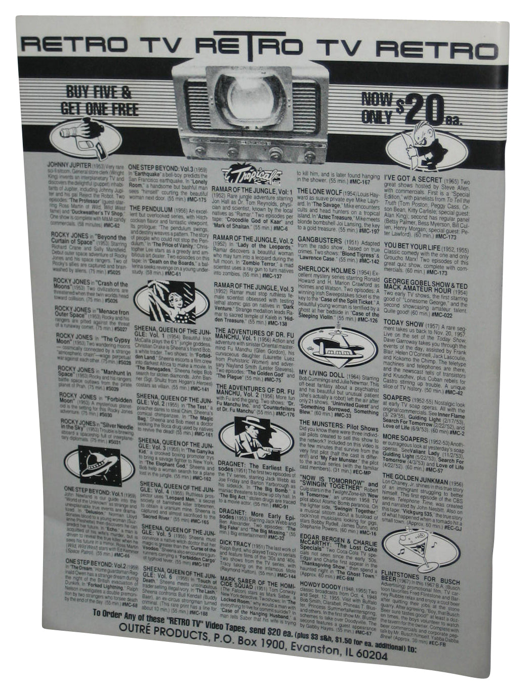 Filmfax Magazine of Unusual Film & Televions Magazine Book #61 - (Mamie Van Doren Cover)