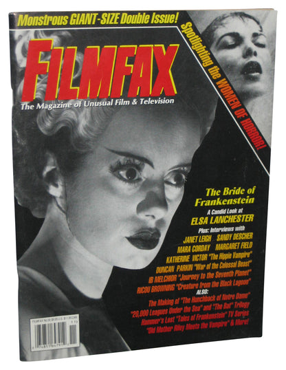 Filmfax Magazine of Unusual Film & Televions Magazine Book No. 58