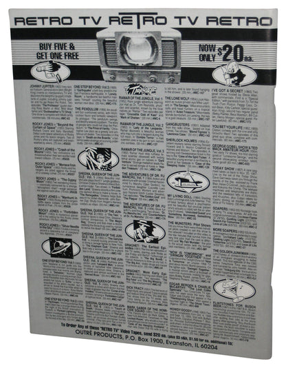 Filmfax Magazine of Unusual Film & Televions Magazine Book No. 58