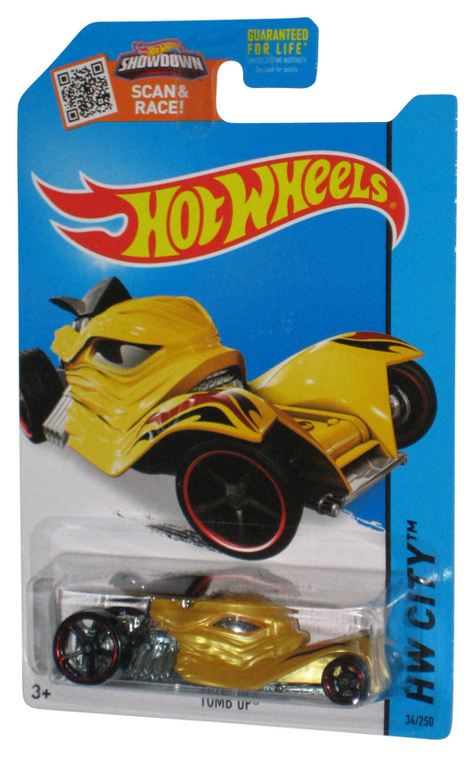 Hot Wheels HW City (2013) Yellow Tomb Up Toy Car 34/250