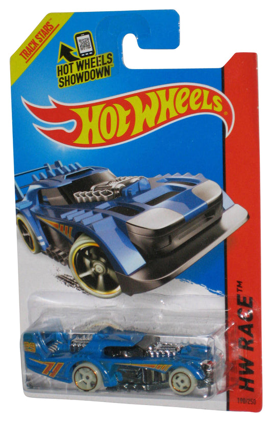 Hot Wheels HW Race (2014) Blue Two Timer Toy Car 190/250