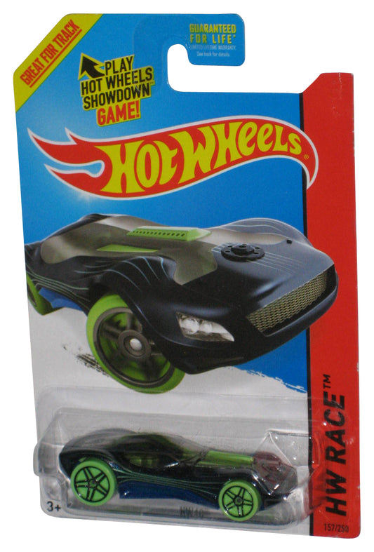 Hot Wheels HW Race (2013) Black HW40 Toy Car 157/250