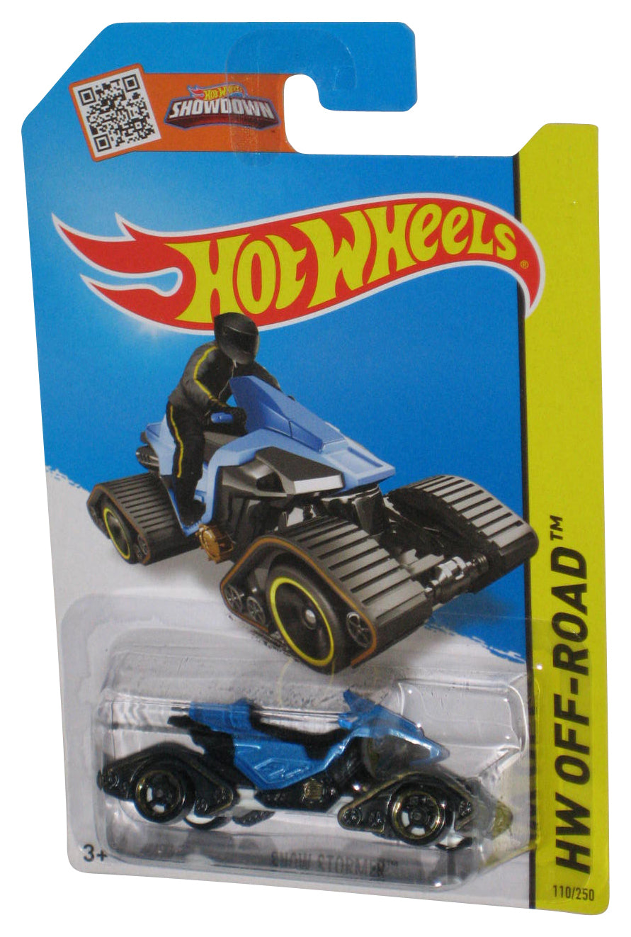 Hot Wheels HW Off-Road (2015) Black & Blue Snow Stormer Toy 110/250