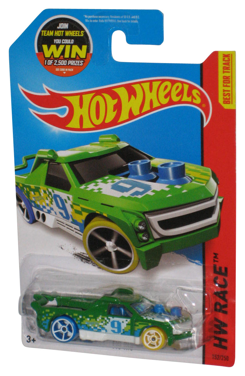 Hot Wheels HW Race (2013) Green Fig Rig Toy Car 152/250