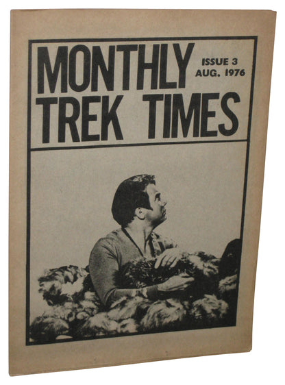 Star Trek Monthly Times Aug. 1976 Issue #3 Newsletter Vintage Book