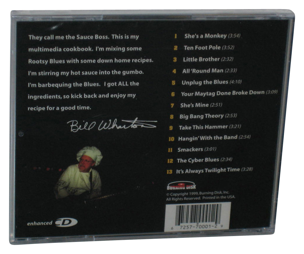 Bill Wharton And The Ingredients Recipes (1999) Audio Music CD
