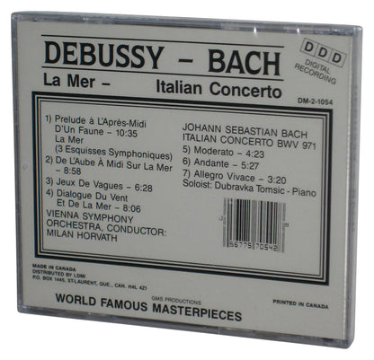 La Mer Italian Concerto Debussy Bach Audio Music CD