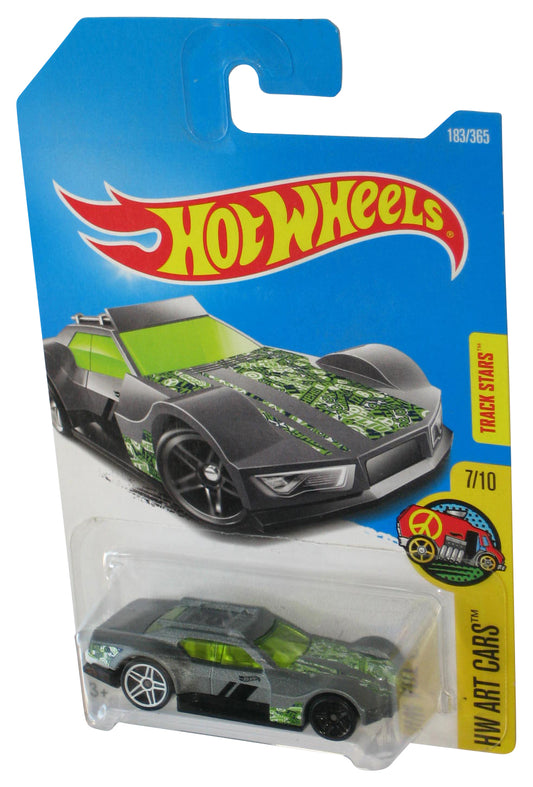 Hot Wheels HW Art 7/10 (2015) Gray Driftsa Toy  Car 183/365