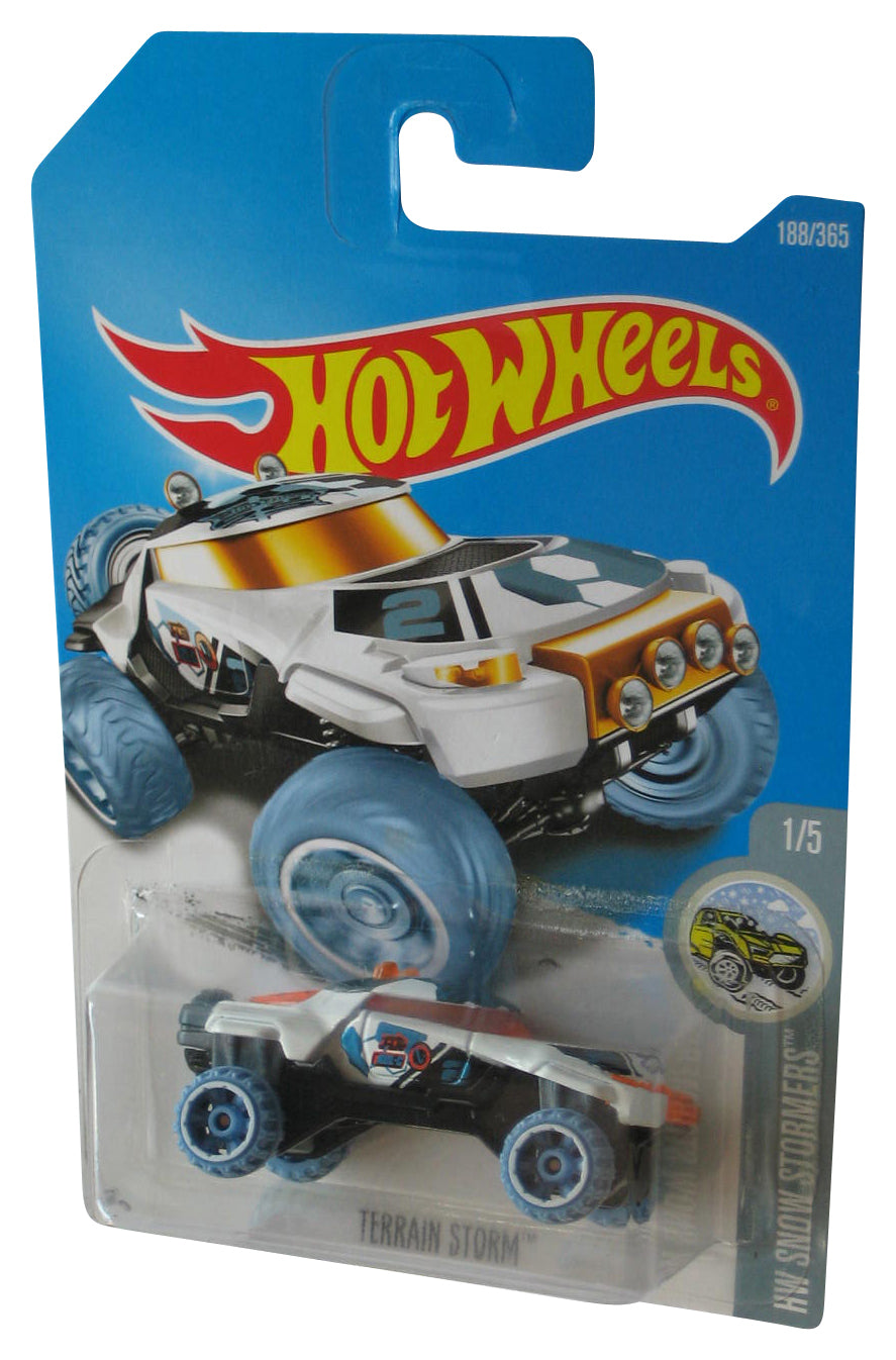 Hot Wheels HW Snow Stormers 1/5 (2015) White Terrain Storm Toy Car 188/365