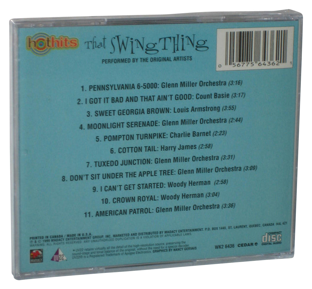 Hot Hits That Swing Thing Num. 2 (1999) Audio Music CD
