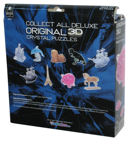 Bepuzzled Original 3D Crystal Puzzle (2014) Pink Piggy Bank