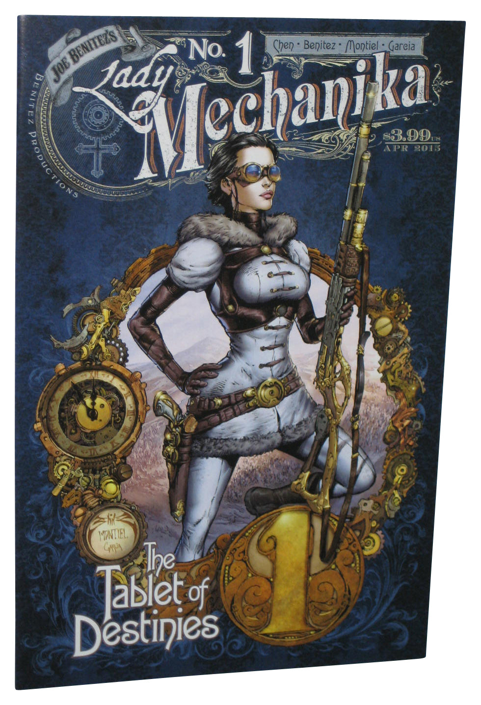 Joe Benitez Lady Mechanika April 2015 Tablet of Destinies Comic Book No. 1