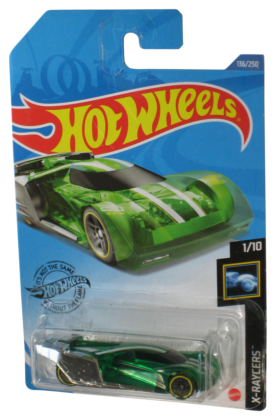 Hot Wheels X-Raycers 1/10 (2018) Green Lindster Prototype Toy Car 136/250