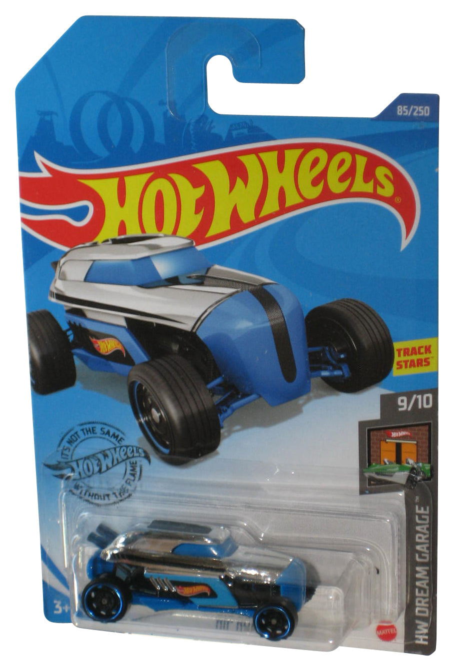 Hot Wheels HW Dream Garage 9/10 (2017) Blue & Silver Rip Rod Toy Car 85/250