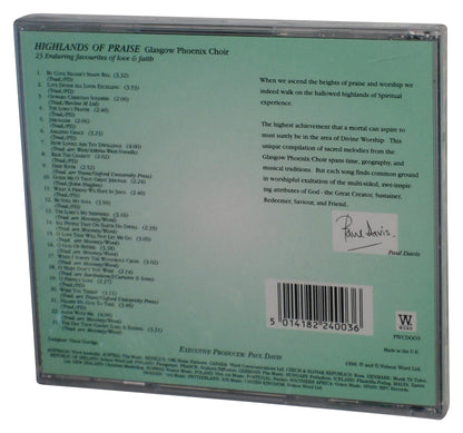 Glasgon Phoenix Choir Songs of Praise & Worship (1996) Audio Music CD