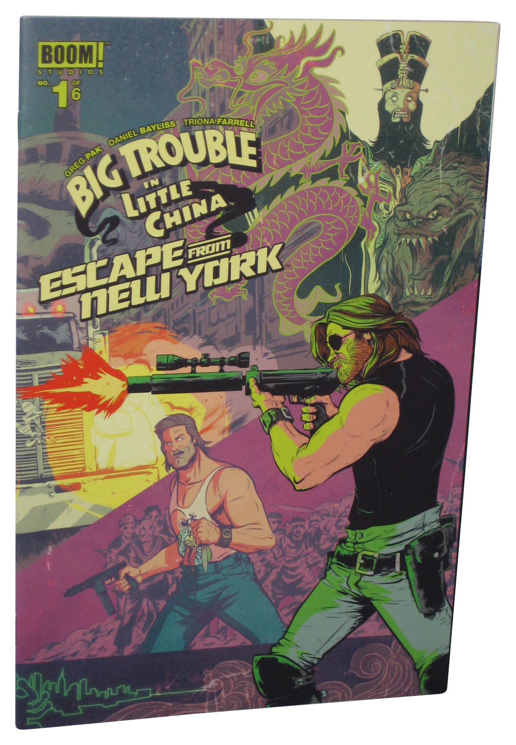 Big Trouble In Little China Escpae From New York Boom! Comic Book #1