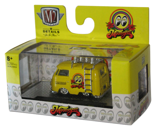 M2 Machines Mooneyes (2021) Castline 1/64 Scale Yellow Toy Car R55