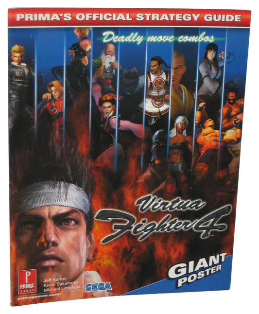 Virtua Fighter 4 Prima Games (2002) Official Strategy Guide Book