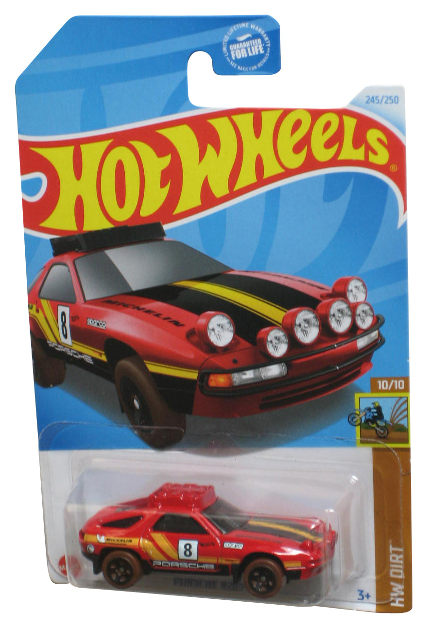 Hot Wheels HW Dirt 10/10 (2021) Red Porsche 928S Safari Toy Car 245/250