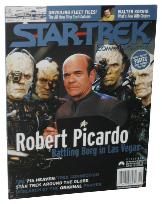 Star Trek Communicator (2003) Magazine Book Issue #146 w/ Matt Jefferies Pull-Out Poster