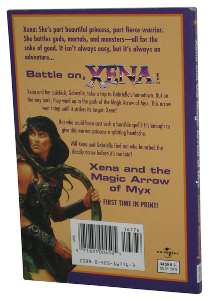 Xena Warrior Princess And The Magic Arrow of Myx (1999) Novel Paperback Book