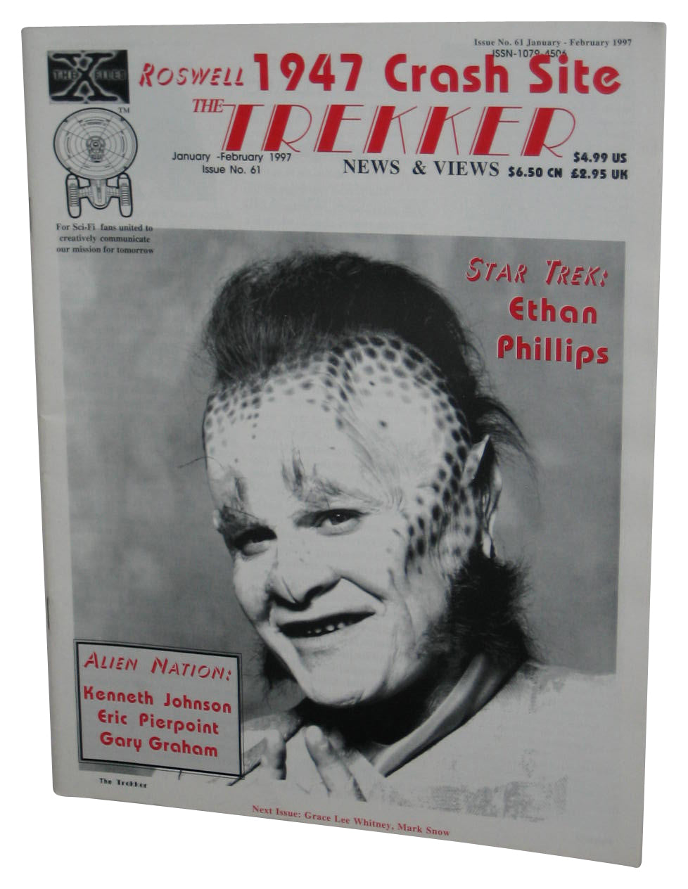 The Trekker January-February 1997 News & Views Magazine Book Issue #61