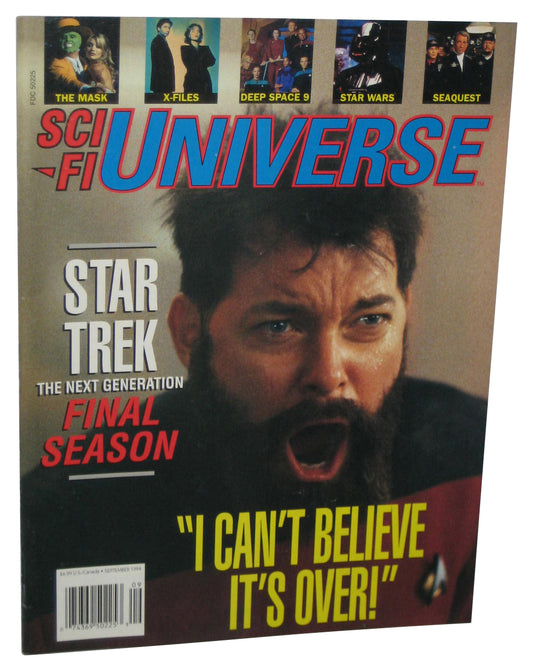 Sci-Fi Universe Star Trek The Next Generation Final Season September 1994 Magazine Book