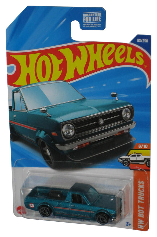 Hot Wheels HW Trucks 6/10 (2024) Teal 1975 Datsun Sunny Truck B120 Toy 93/250