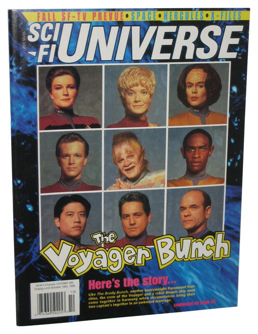 Sci-Fi Universe Star Trek The Voyager Bunch October 1995 Magazine Book