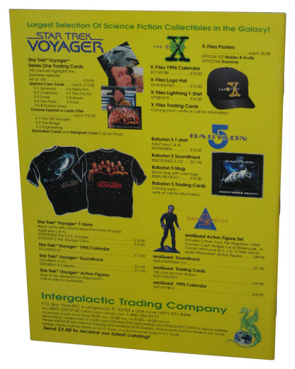 Science Fiction Age Sci-Fi TV Fall Preview October 1995 Magazine Book w/ Poster