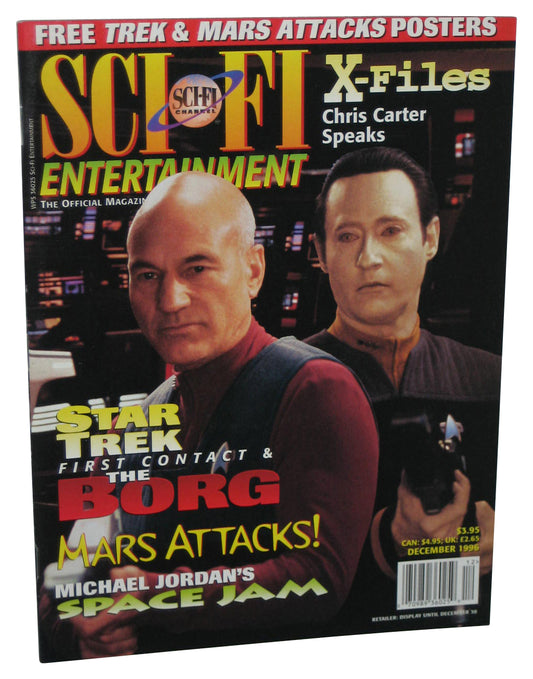 Sci-Fi Channel Entertainment Star Trek December 1996 Magazine Book