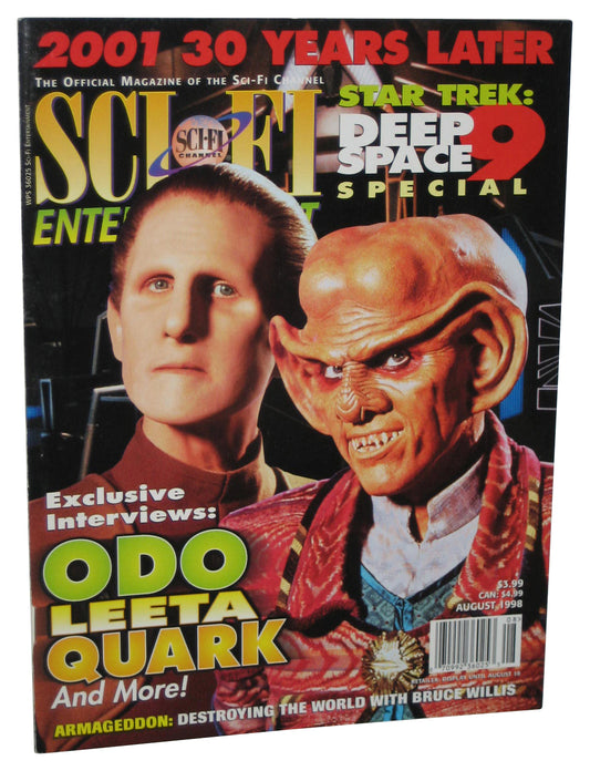 Sci-Fi Channel Entertainment Star Trek Deep Space 9 Special August 1998 Magazine Book