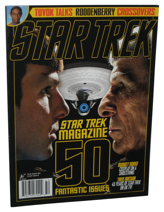 Star Trek Summer 2014 Titan Magazine Book No. 50 - (Tuvok Talks Roddenberry Crossovers)
